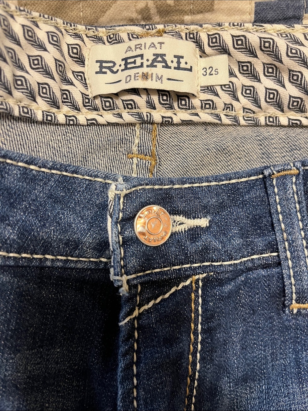 Ariat Women's Deep Indigo Bootcut Jeans - Picture 4 of 4